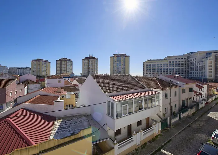 Ocean Sunset Terrace W Ac, By Timecooler * Costa da Caparica