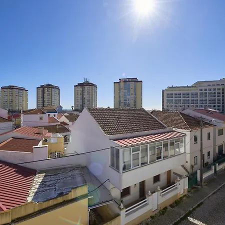 Ocean Sunset Terrace W Ac, By Timecooler * Costa da Caparica